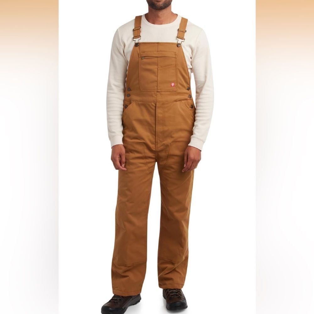 NWT Med Firestone Overalls Water Resistant Twill Coveralls Jumpsuit/Work Utility